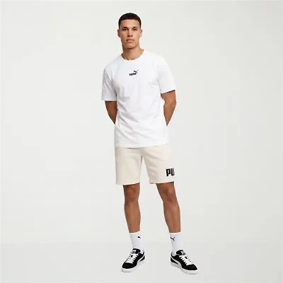 PUMA Mens 10" Adjustable Waist Drawstring Workout Shorts