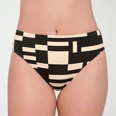 S3 Swim Womens Lined Animal Moderate Coverage Bikini Swimsuit Bottom