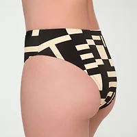 S3 Swim Womens Lined Animal Moderate Coverage Bikini Swimsuit Bottom