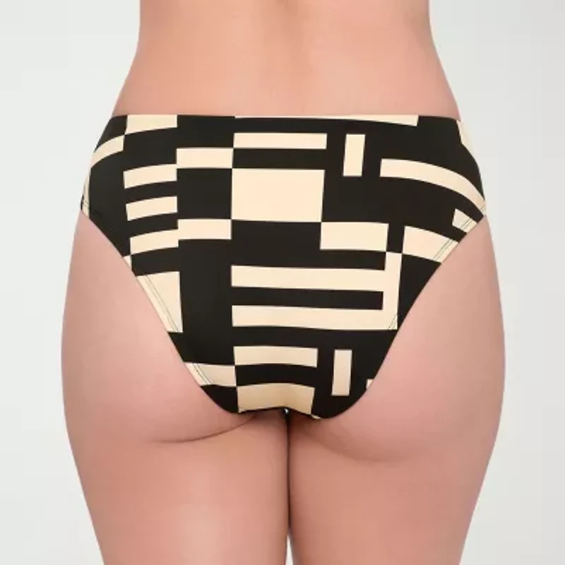 S3 Swim Womens Lined Animal Moderate Coverage Bikini Swimsuit Bottom