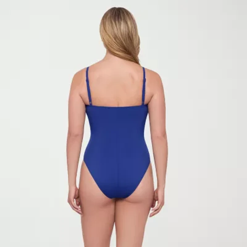 S3 Swim Womens Moderate Coverage One Piece Swimsuit