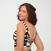 S3 Swim Womens Animal Bralette Bikini Swimsuit Top