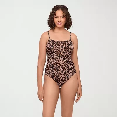 S3 Swim Womens Animal Moderate Coverage One Piece Swimsuit