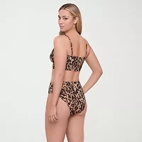 S3 Swim Womens Animal Bralette Bikini Swimsuit Top