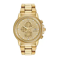 Citizen® Eco-Drive® Nighthawk Mens Gold-Tone Chronograph Watch FB3002-53P