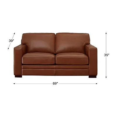 Amax Leather Dillon Leather Upholstery Collection Sofa & Loveseat Set