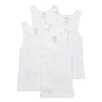 Thereabouts Little & Big Kid Boys Crew Neck Sleeveless 4 Pack Tank