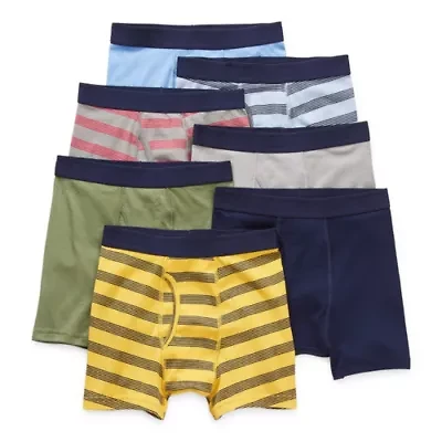 Thereabouts Little & Big Kid Boys 7 Pack Boxer Briefs 303699