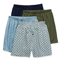 Stafford Knit Mens 4 Pack Boxers 302601