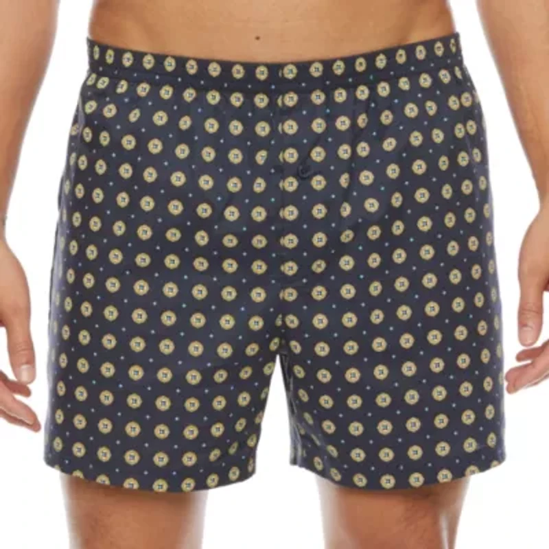 Stafford Woven Mens 4 Pack Boxers 208875