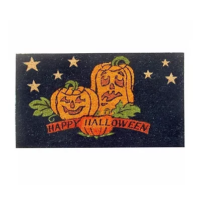 Halloween Pumpkin Rectangular Doormat - 18"X30"