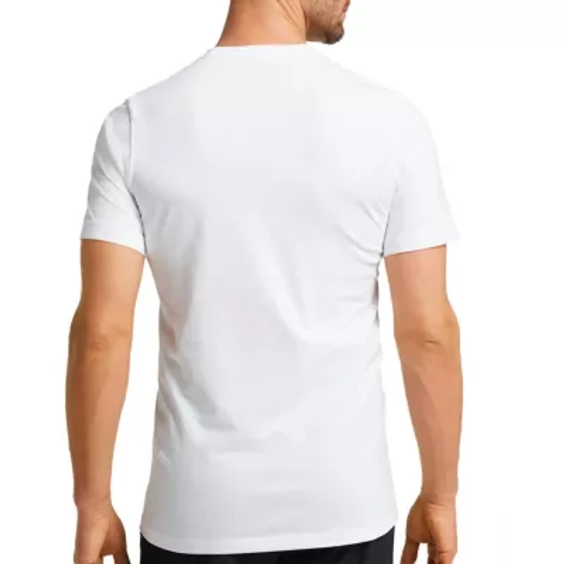 Jockey Classics Mens 2 Pack Short Sleeve Crew Neck T-Shirt Tall