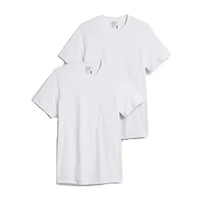 Jockey Classics Mens 2 Pack Short Sleeve Crew Neck T-Shirt Tall