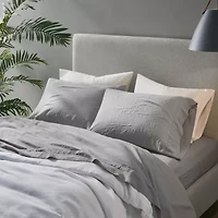 Madison Park Linen Blend 2PK Pillowcase