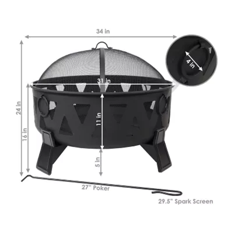 Weather Resistant Fire Pit