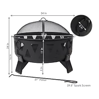 Weather Resistant Fire Pit