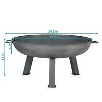 Weather Resistant Fire Pit
