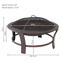 Weather Resistant Fire Pit