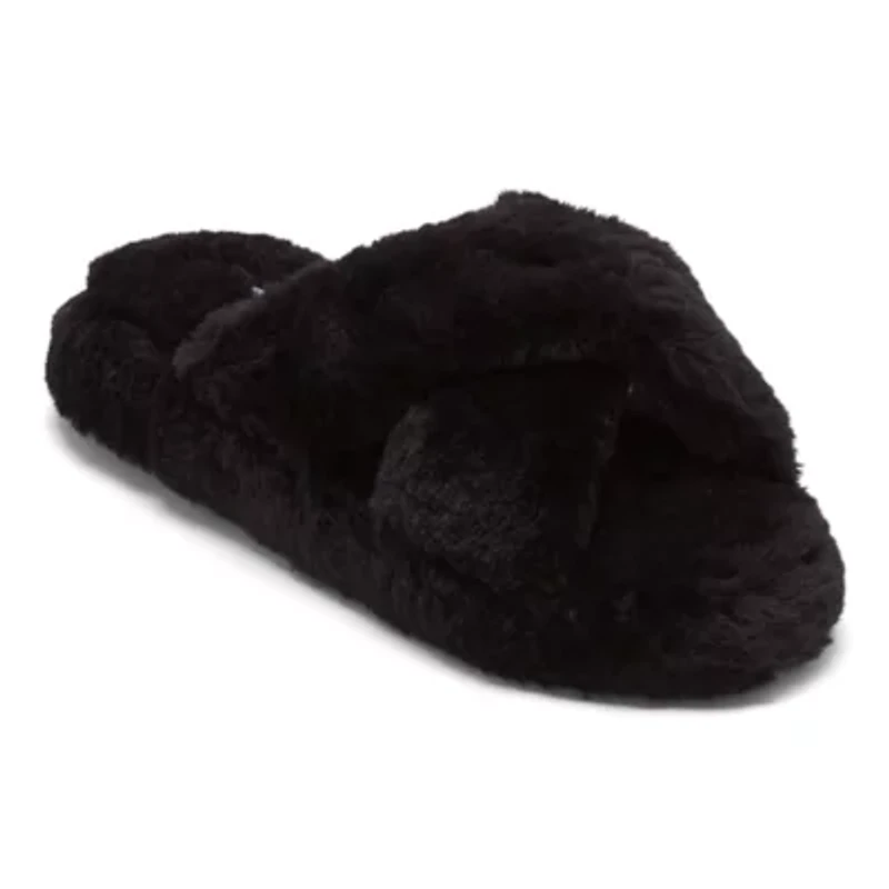 Mixit Criss Cross Womens Slip-On Slippers