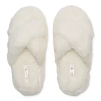 Mixit Criss Cross Womens Slip-On Slippers