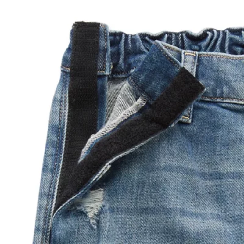 Arizona Juniors Womens Highest Rise Mom Easy-on + Easy-off Jean