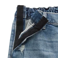 Arizona Juniors Womens Highest Rise Mom Easy-on + Easy-off Jean
