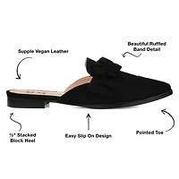Journee Collection Kessie Womens Pointed Mules