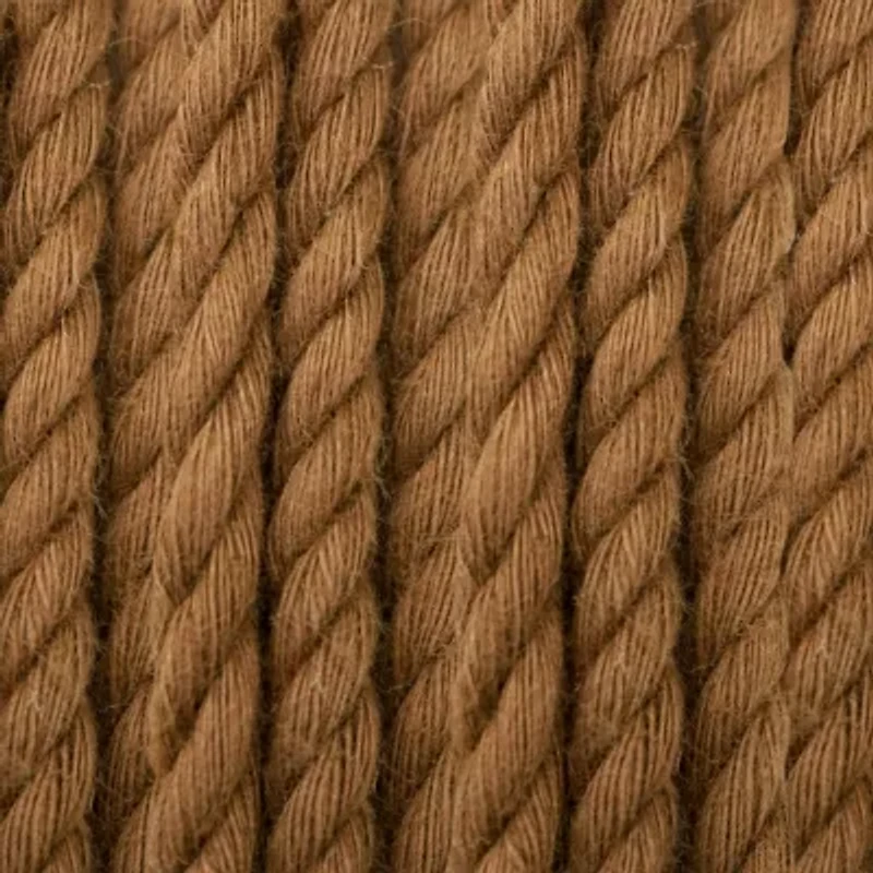 15' Rope Hammock with Stand Brown