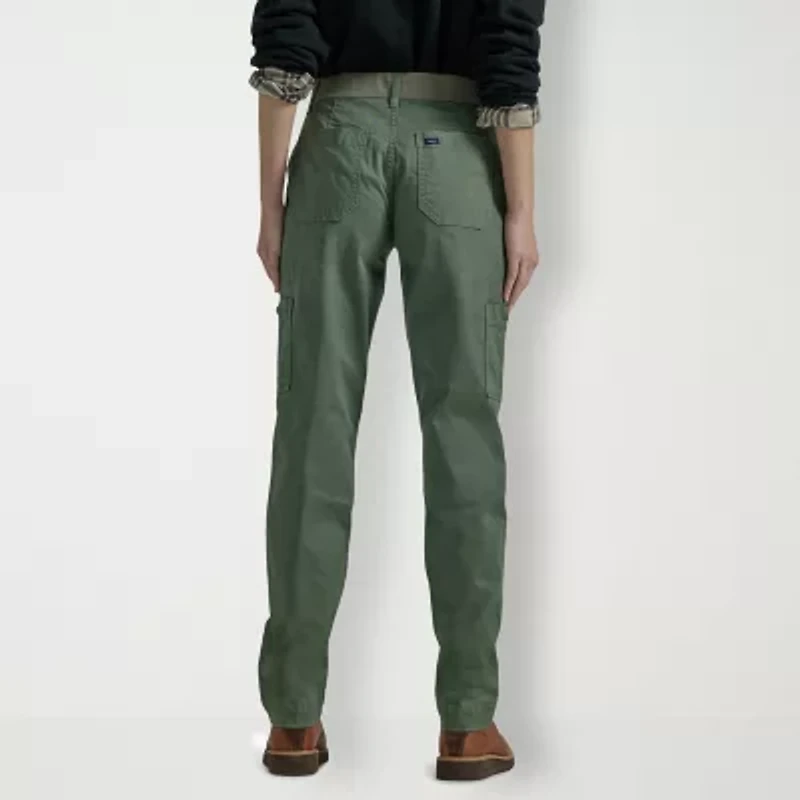 Lee Ultra Lux Womens Stretch Fabric Straight Mid Rise Cargo Pant