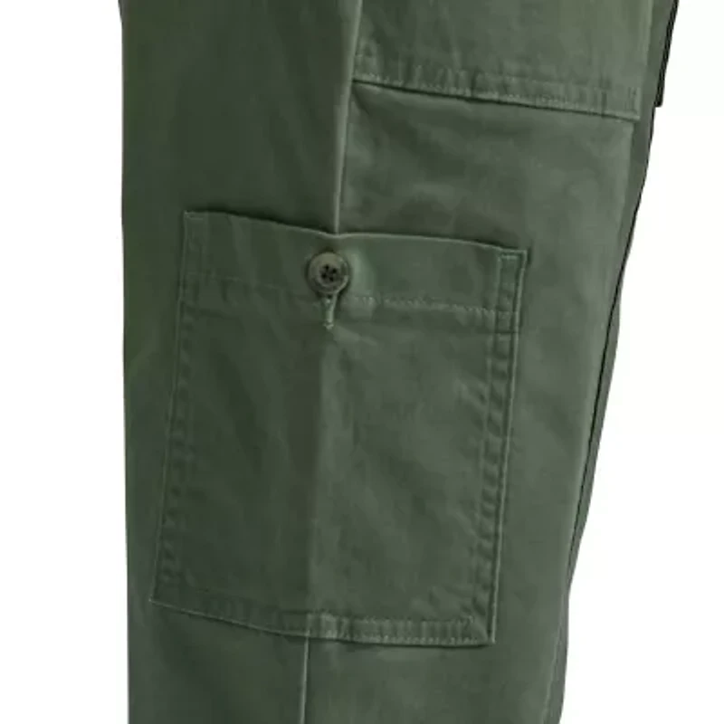 Lee Ultra Lux Womens Stretch Fabric Straight Mid Rise Cargo Pant