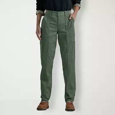 Lee Ultra Lux Womens Stretch Fabric Straight Mid Rise Cargo Pant