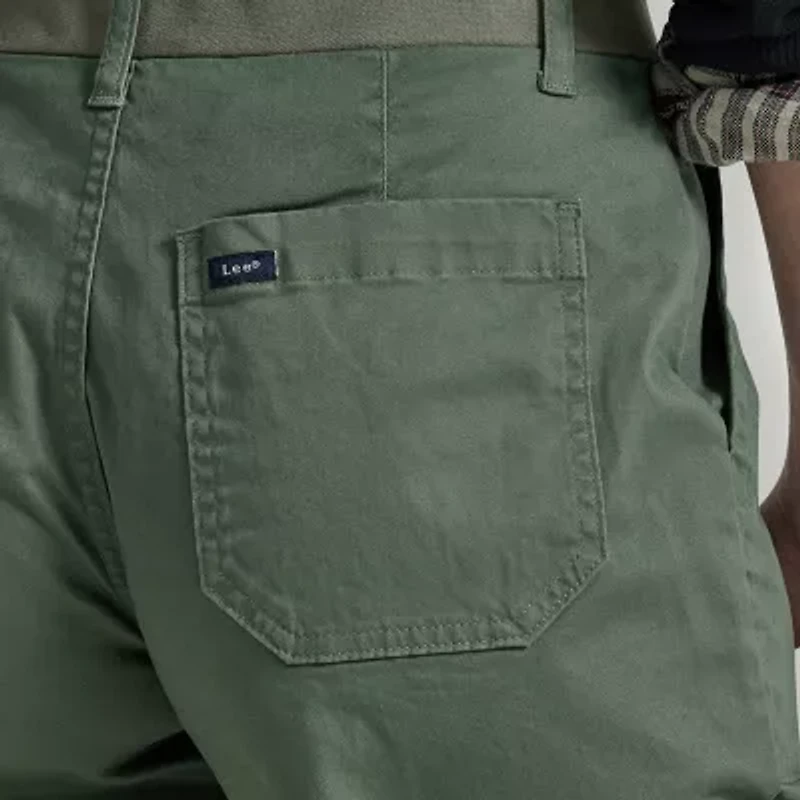 Lee Ultra Lux Womens Stretch Fabric Straight Mid Rise Cargo Pant