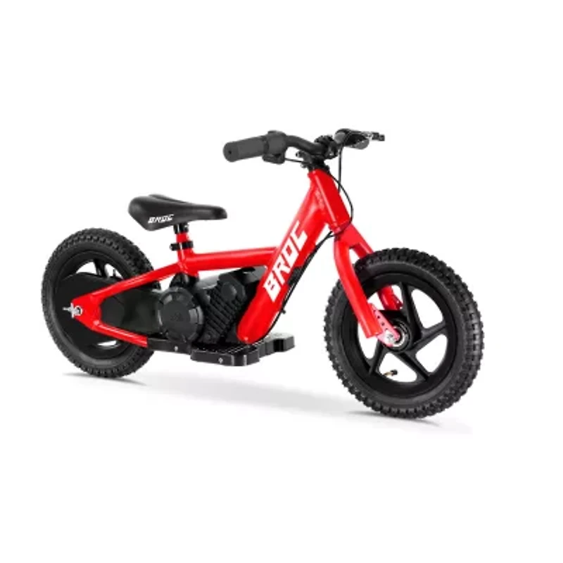 Brocusa Ebikes D1212 Inch Red Ride-On Motorcycle