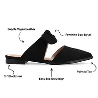 Journee Collection Telulah Womens Pointed Slip-On Shoe