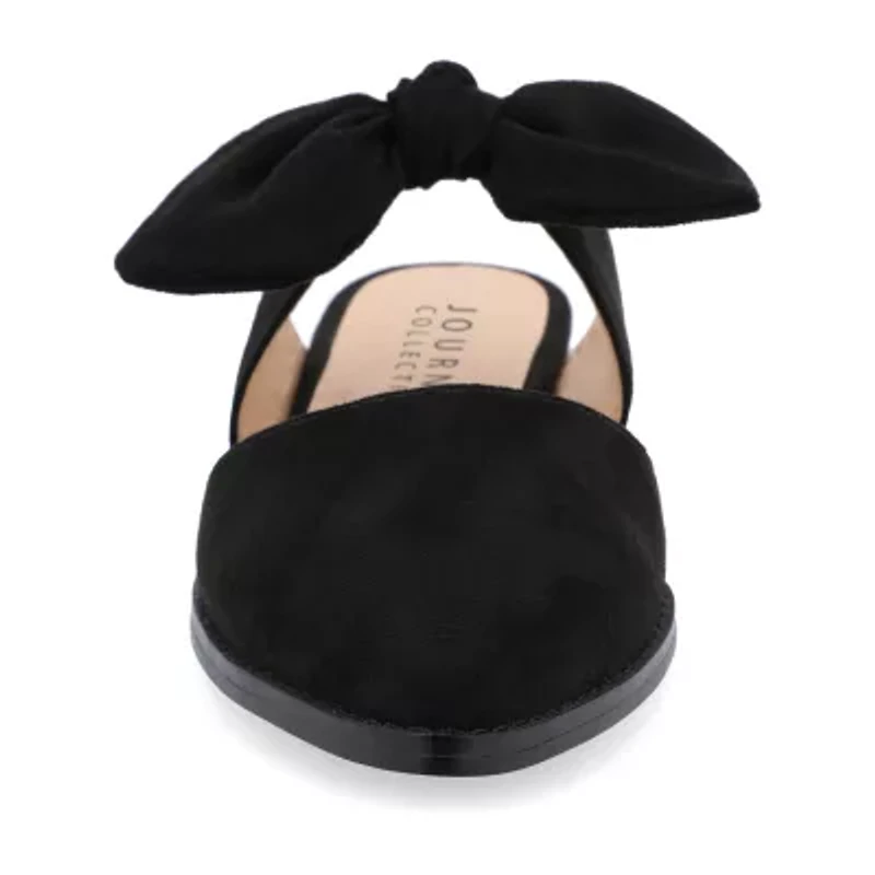 Journee Collection Telulah Womens Pointed Slip-On Shoe