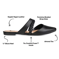 Journee Collection Olivea Womens Pointed Slip-On Shoe