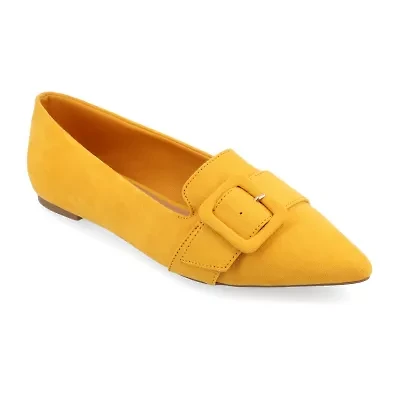 Journee Collection Womens Audrey Slip-on Pointed Toe Loafers