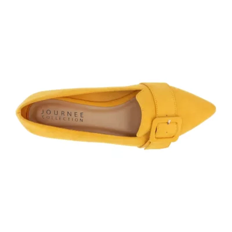 Journee Collection Womens Audrey Slip-on Pointed Toe Loafers