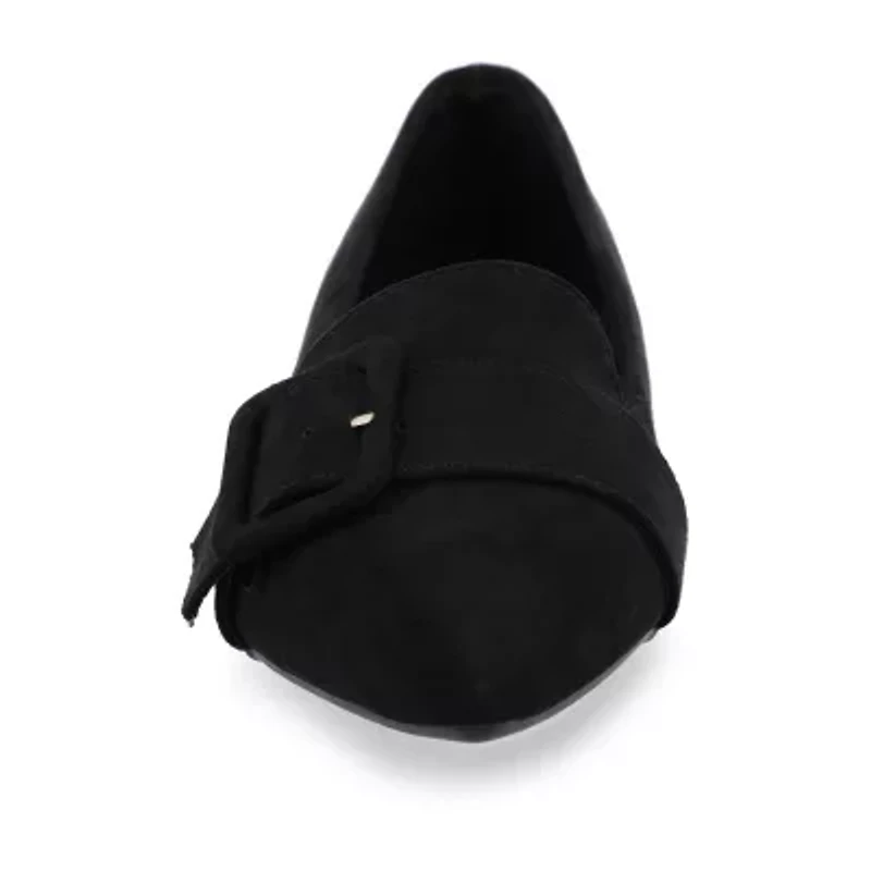 Journee Collection Womens Audrey Slip-on Pointed Toe Loafers