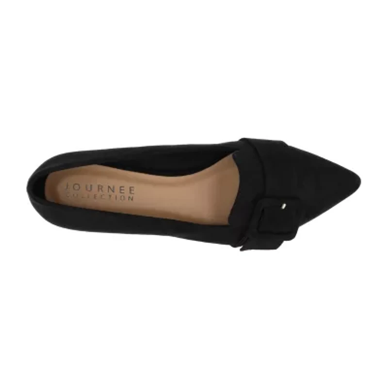 Journee Collection Womens Audrey Slip-on Pointed Toe Loafers