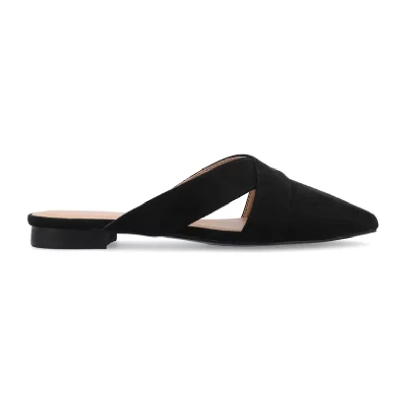 Journee Collection Giada Womens Round Mules