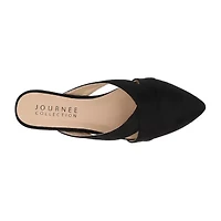Journee Collection Giada Womens Round Mules