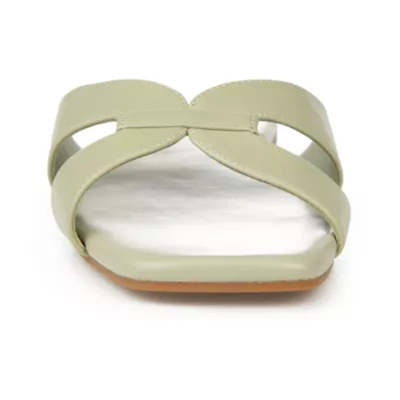 Journee Collection Womens Taleesa Flat Sandals