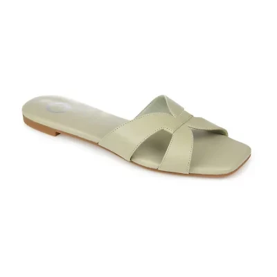 Journee Collection Womens Taleesa Flat Sandals
