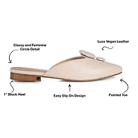 Journee Collection Mallorie Womens Pointed Mules