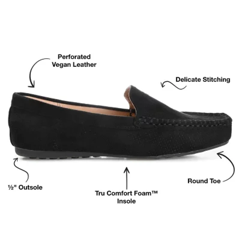 Journee Collection Halsey Womens Round Loafers
