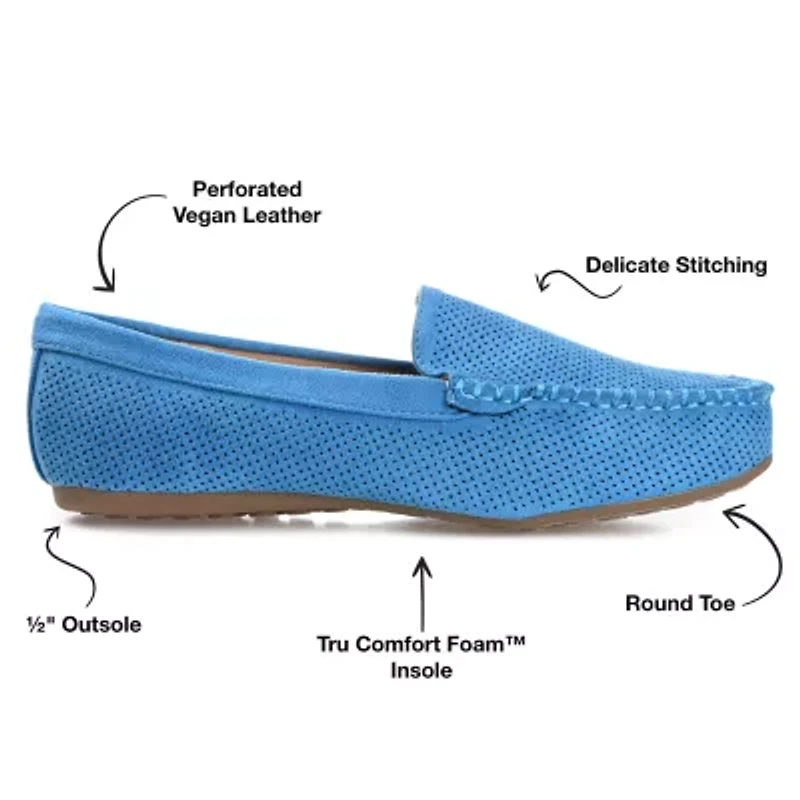 Journee Collection Halsey Womens Round Loafers