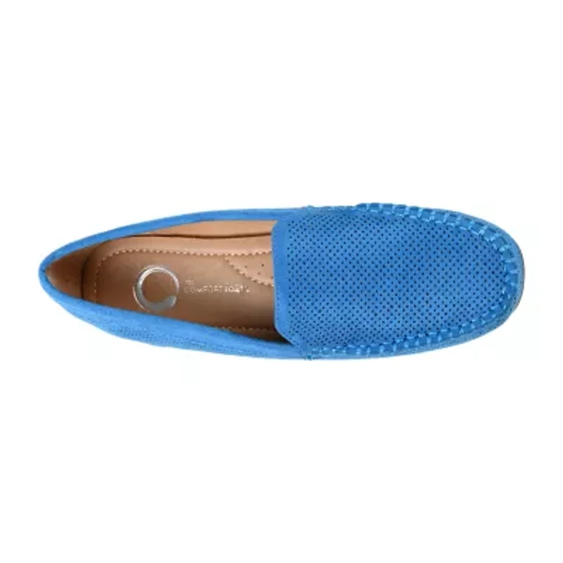 Journee Collection Halsey Womens Round Loafers