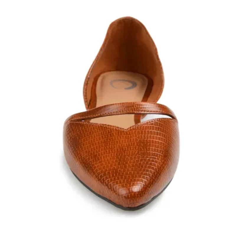 Journee Collection Braely Womens Pointed Ballet Flats