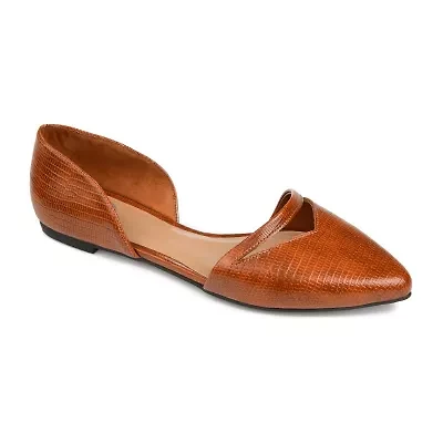 Journee Collection Braely Womens Pointed Ballet Flats